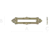 Baroque Ribbon Cartouche STL 3D Model for CNC Milling