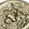 Lion Medallion Relief STL for CNC Carving