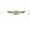 Горизонтальный картуш в стиле рококо - 3D модель STL для ЧПУ