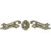Rococo Cartouche and Scrolls STL for CNC wood carving