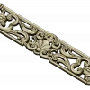 Ornate Shell & Acanthus Frieze - STL 3D Model for CNC