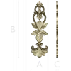 Acanthus Royale - high-relief STL 3D model for CNC ornamental applique