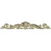 Рокайльный картуш с раковиной - 3D модель STL для ЧПУ