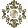 Auric Rocaille Medallion