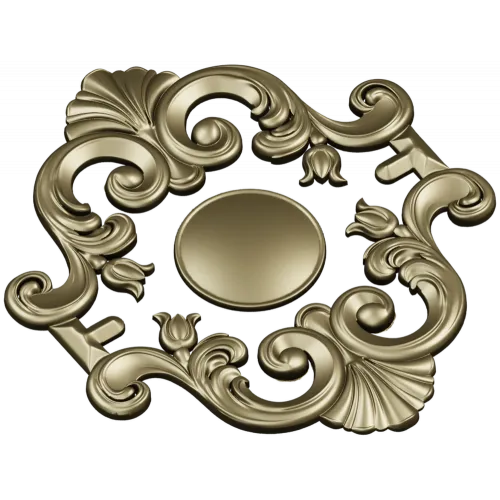 Auric Rocaille Medallion