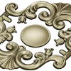 Auric Rocaille Medallion