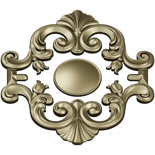 Auric Rocaille Medallion