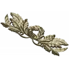 Laurel Wreath Acanthus Horizontal Applique STL