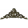 Baroque Acanthus Pediment STL 3D Model for CNC