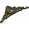 Baroque Acanthus Pediment STL 3D Model for CNC