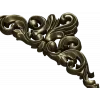 Baroque Acanthus Pediment STL 3D Model for CNC