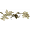 Grapevine ornamental STL relief for CNC milling and decorative panels