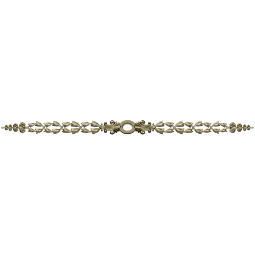 Laurel-and-Berry Filigree - STL 3D Model for CNC Milling