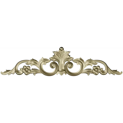 Regal Acanthus Crest - STL 3D model for CNC