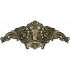 Baroque Floral Crest - STL 3D model for CNC