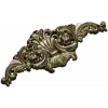 Baroque Floral Crest - STL 3D model for CNC