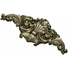 Baroque Floral Crest - STL 3D model for CNC