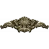 Baroque Floral Crest - STL 3D model for CNC