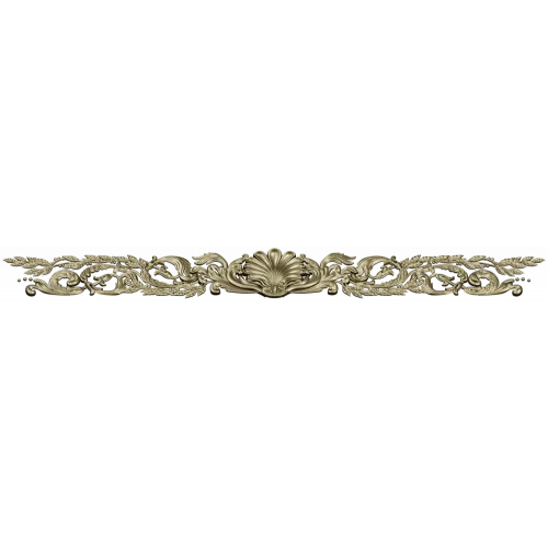 Classical Shell & Acanthus Frieze STL for CNC milling