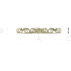 Imperial Acanthus Frieze - STL 3D Model for CNC