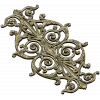 Baroque Acanthus Vertical Cartouche STL