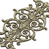 Baroque Acanthus Vertical Cartouche STL
