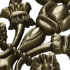 Вертикальная декоративная аплика в барочном стиле - STL модель для ЧПУ