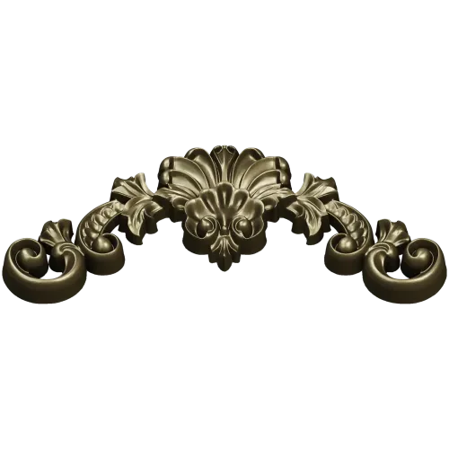 Aurelia Shell Cartouche - STL 3D model for CNC milling