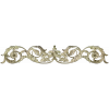 Ornamental Acanthus Scroll Frieze stl 3D model for CNC