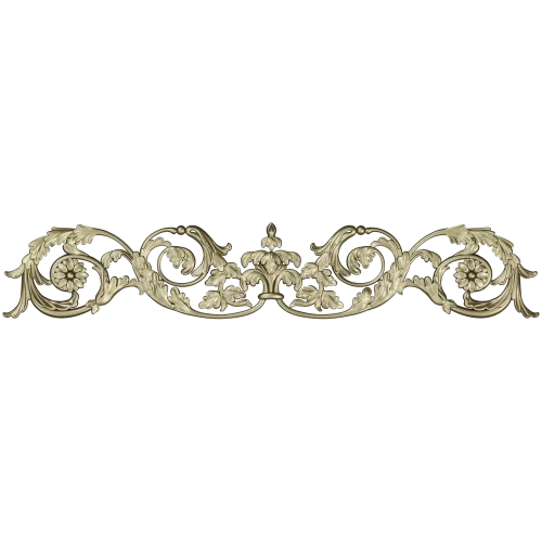 Ornamental Acanthus Scroll Frieze stl 3D model for CNC