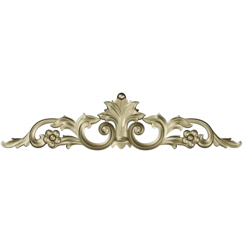 Acanthus Scroll Decorative STL for CNC - high relief 3D model