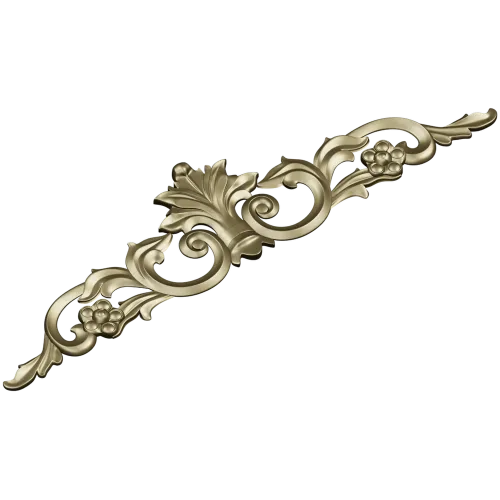 Acanthus Scroll Decorative STL for CNC - high relief 3D model