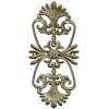Картуш с акантами и розеткой - 3D модель STL для ЧПУ
