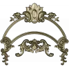 Rococo Acanthus Arch STL for CNC