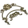 Rococo Acanthus Arch STL for CNC