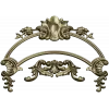 Rococo Acanthus Arch STL for CNC