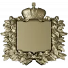 Royal Crowned Cartouche - STL 3D Model for CNC