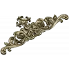 Ornamental Acanthus Crest - High Relief STL 3D Model for CNC