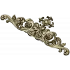 Ornamental Acanthus Crest - High Relief STL 3D Model for CNC