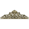 Regal Shell Pediment STL 3D Model for CNC
