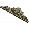 Regal Shell Pediment STL 3D Model for CNC