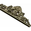 Regal Shell Pediment STL 3D Model for CNC