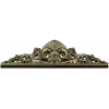 Regal Shell Pediment STL 3D Model for CNC
