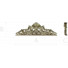 Regal Shell Pediment STL 3D Model for CNC