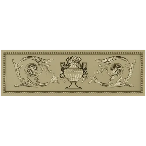 Classical urn frieze - STL 3D model for CNC carving