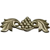 Grape and Acanthus Decorative Applique STL for CNC