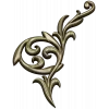 Baroque Acanthus Corner STL for CNC carving