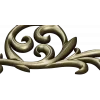 Baroque Acanthus Corner STL for CNC carving