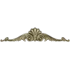Baroque Shell & Scroll Cartouche STL for CNC