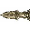 Baroque Acanthus Leaf Applique - STL 3D model for CNC